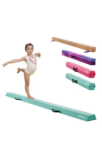 VEVOR Balance beam, Color: Mint green, Model number: SWS8EVAPU, Dimensions: 2...