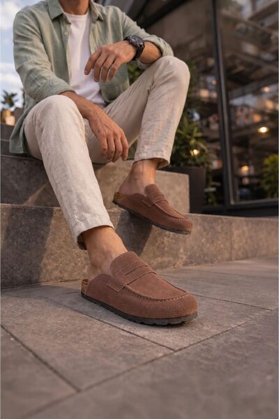 Ramer Jy0456 Rayn Laceless Genuine Suede Leather Men's Casual Loafer Classic ...