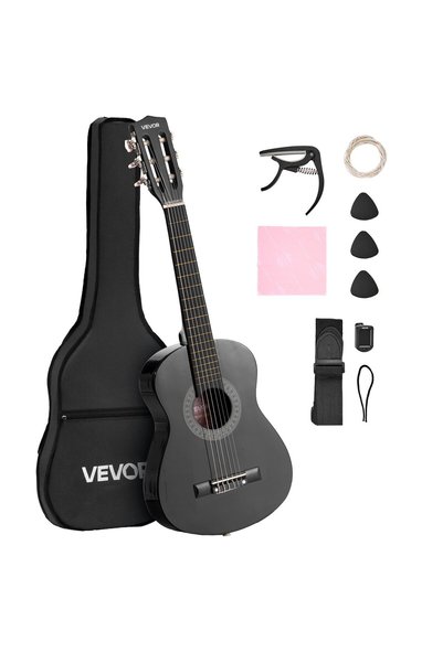 VEVOR Chitară clasică, Dimensiune: 780 mm, Culoare: negru, Număr de model: M5...