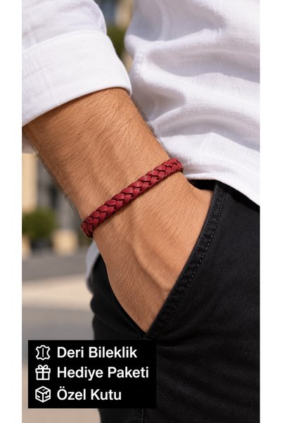 HER ŞEY NOTA www.herseynota.com Ravellis Nuvira Pink and Burgundy Knitted Men...