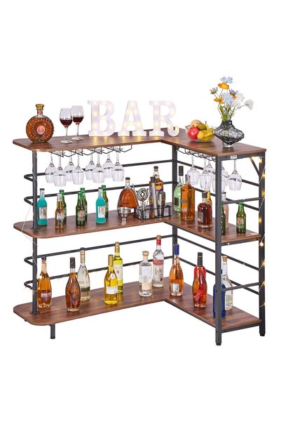 VEVOR Mobilier de bar pentru acasă, Sarcină maximă: 99,8 kg, Dimensiuni produ...