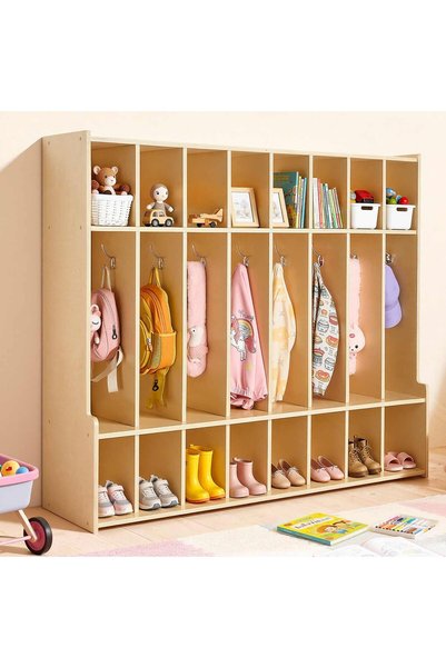 VEVOR Dulap pentru haine, Dimensiuni produs: 137 x 35,5 x 118,7 cm, Material ...