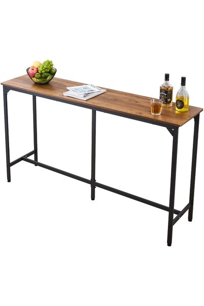 VEVOR Masă de bar, Dimensiuni produs: 1600 x 398 x 915 mm, Număr model: BTZ-G...