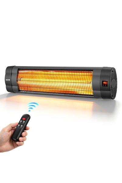 VEVOR Θερμαντήρας υπερύθρων, Ισχύς: 2500 W, Τάση: 230 V AC, Διαστάσεις προϊόν...
