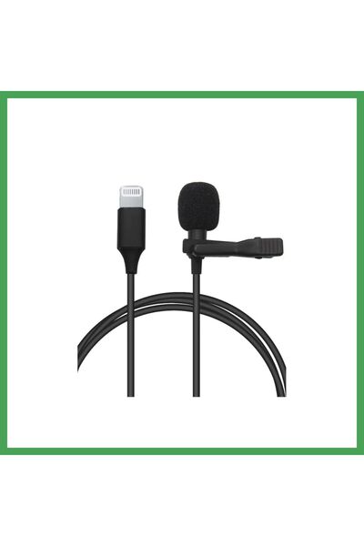 Liyanos Lightning 2 Metre Double Mikrofon - Siyah LYN00001
