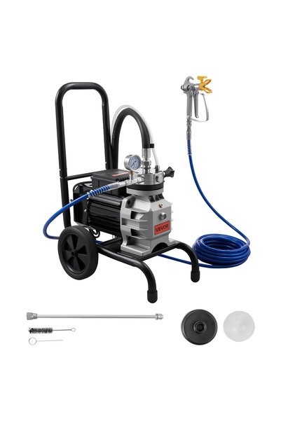 VEVOR Aparat de pulverizare fără aer cu diafragmă, Putere: 1100 W, Debit: 2,0...