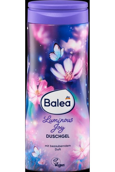 BALEA Gel de duş Luminous Joy, 300 ml