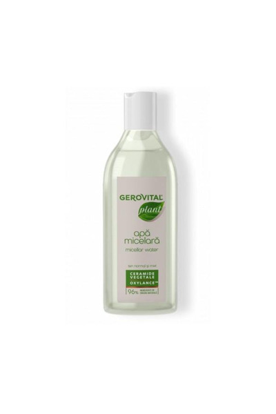 GEROVITAL Apa Micelara cu Ceramide Vegetale pentru Ten Normal si Mixt - Plant...