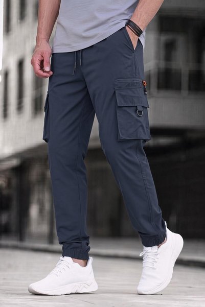 Oksit Zfr Neon Short Parachute-Style Elasticated Hem Cargo Pocket Men's Sweat...