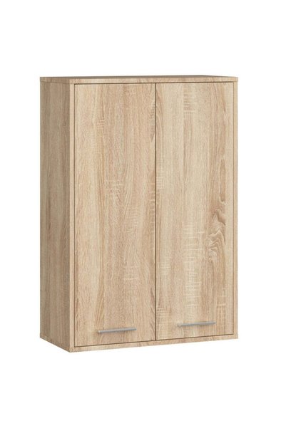 MyOfficeShop Dulap de baie suspendat, cu 2 uși și 4 rafturi interioare, placa...
