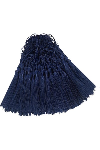 Aokbean Handmade Graduation Tassel:100 Pieces 5 Inch Soft Silk Thread Tassel ...