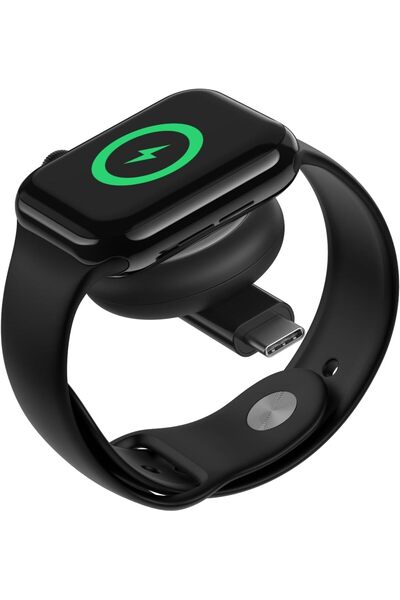 Belkin BoostCharge Portable USB-C Apple Watch Charger - MFi-Certified USB-C C...