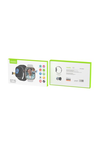 Modio ST15 2.2" Touch Screen 5G Smart Watch - Android OS, 840mAh Battery, GPS...