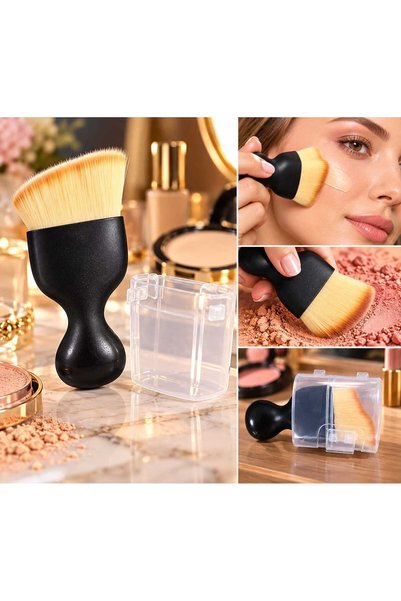 LOVYCO Multipurpose Professional Makeup Brush - Ergonomic Foundation, Powder,...