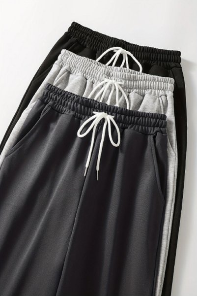 SURMARİ Set de 3/Pachet de 3 pantaloni de trening unisex reiați cu manșete la...