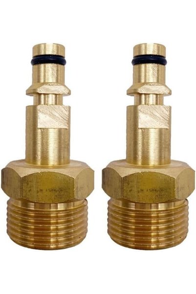 Generic 2pcs Extention Hose Adapter Kit,M22 Adapter High Pressure Washer Hose...