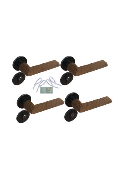 GENERAL أغطية مقابض الأبواب، منسوجة مطاطية مضادة للانزلاق، توفر الحماية من ال...