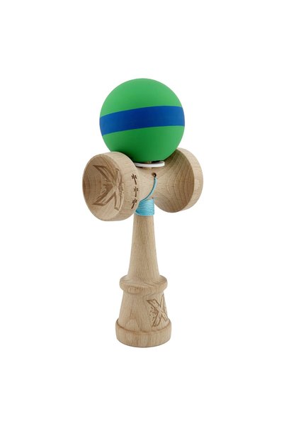 OEM Kendama X, cupe mari KING SIZE V3, Rubber Grip, gaură în bază, joc de înd...