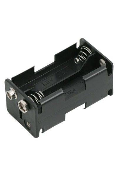 NEXUS Suport baterii 4 buc. baterii AA (tip creion) cu conexiune de 9V
