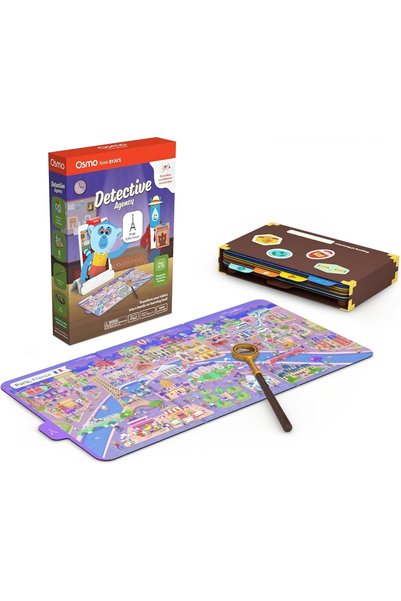 Osmo Detective Agency, Ages 5-12, Solve Mysteries, STEM Game, iPad/Fire