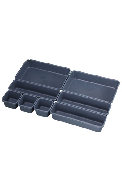Noonedibs Organizatoare cu 8 sertare pentru bucătărie/birou/baie, 3 dimensiun...