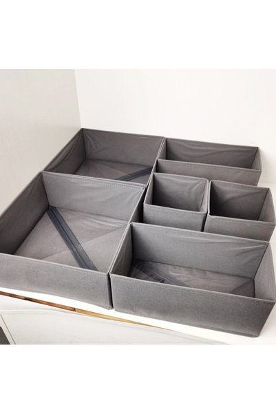 Noonedibs Organizator de sertare pentru haine, pachet de 12 cutii pentru como...