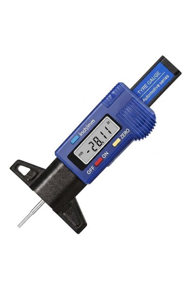 TECHSTAR Manometru digital pentru adâncimea benzii de rulare a anvelopelor, 0...