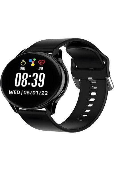 Generic The T2 PRO round-screen smartwatch is a 1.52-inch full-screen touchsc...