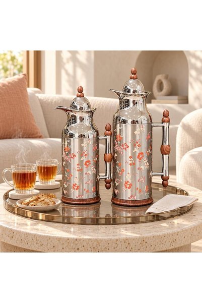 laverahome Wooden Design Rose Authentic Tramset |