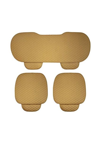 Other Universal Leather Car Seat Cover - 2 Pieces Front Seat Cover and Backse...