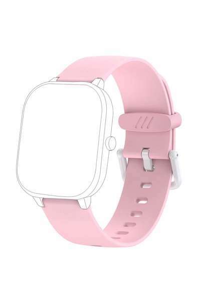 GENERAL Hengto Soft Silicone Smartwatch Replacement Strap 16mm for Boys and G...