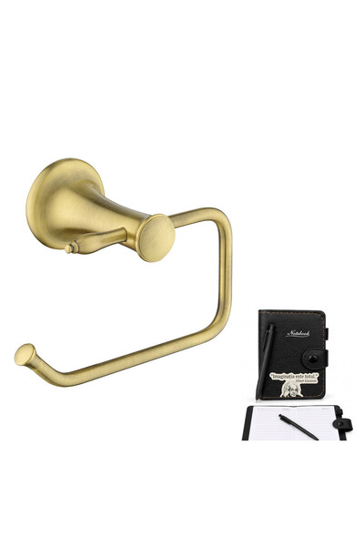 OEM Suport hârtie igienică, zinc aluminiu, bronz, 14.7x10.7 cm, cu cadou agen...