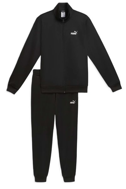 Puma 692630 Ess Poly Suit Men's Casual Tracksuit Set Black
