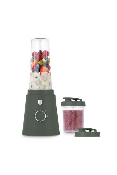 Berlinger Haus Aparat de smoothie - Colecția Verde Mat, 0,3 L, 320 W, verde