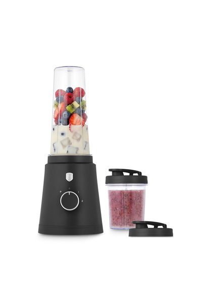 Berlinger Haus Aparat de smoothie - Colecția Anthracite, 0,3 L, 320 W, antracit