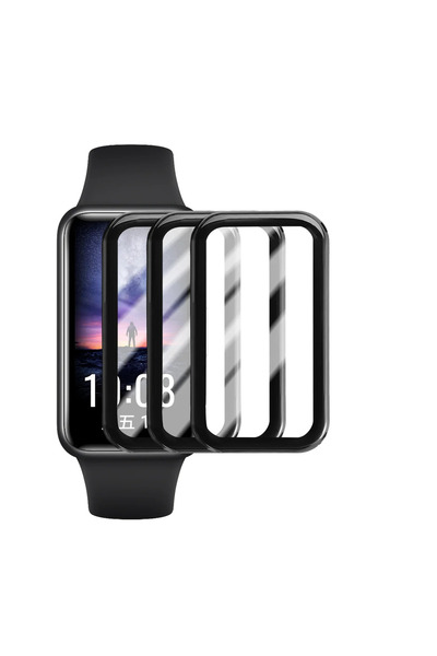 Choice For Mi Band9 Active 3pcs Curved Film for Mi Band8 Active Screen Protec...
