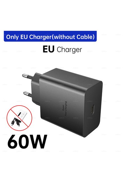 Choice Only EU Charger For Samsung S26 Ultra 60W Charger PD Type C Adapter EU...