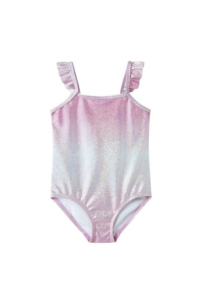 Name it Costum de baie cu sclipici - roz / 110/116