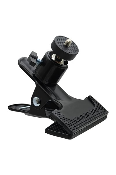 Choice black Metal Clamp Clip Alloy Flash Tripod Hoder Desktop Streaming 360 ...