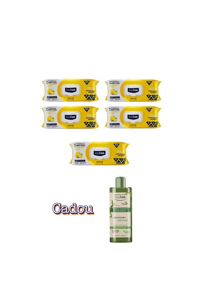 Deep Fresh Şerveţele umede pentru multi suprafeţe cu Lămâie, bicarbonat şi oț...