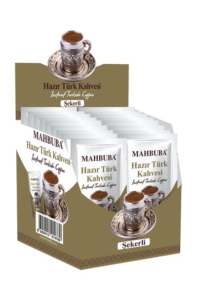 Mahbuba Şekerli Hazır Türk Kahvesi 12x9gr