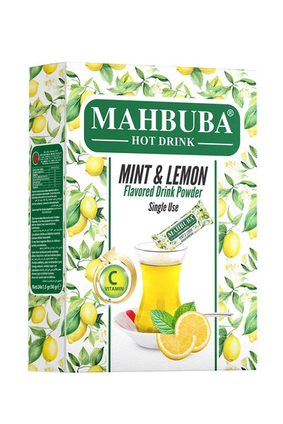 Mahbuba Tek İçimlik Nane Limon Aromalı Oralet Çayı 24x1,5gr Hot Drink Sıcak Tüketiniz