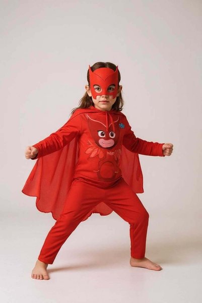 Gadget Gear Costum de supererou - Costum de fetiță bufniță