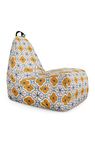 Updeco Fotoliu Puf Bean Bag tip Chill, sac interior, impermeabil, de interior...