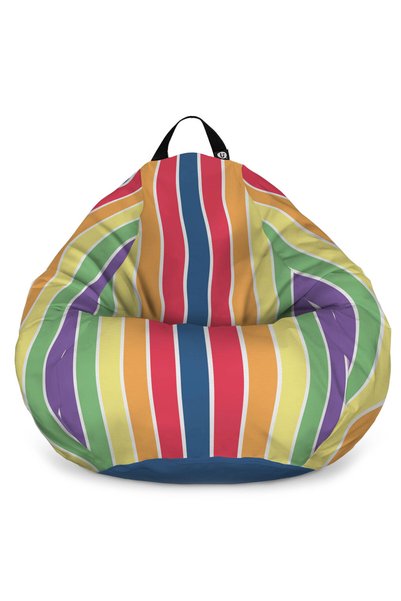 Updeco Fotoliu Puf Bean Bag tip para L, impermeabil, indoor/outdoor, sac inte...