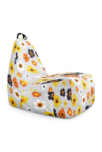 Updeco Fotoliu Puf Bean Bag tip Chill, sac interior, impermeabil, de interior...
