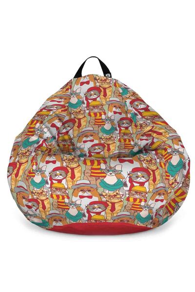 Updeco Fotoliu Puf Bean Bag tip Para XL, impermeabil, indoor/outdoor, sac int...