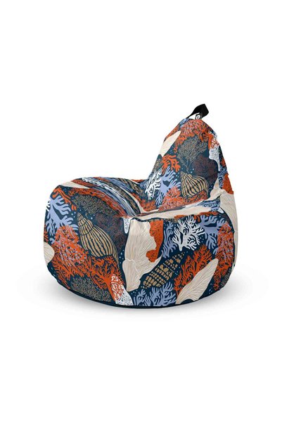 Updeco Fotoliu Puf Bean Bag tip Big Chill, impermeabil, de interior/exterior,...