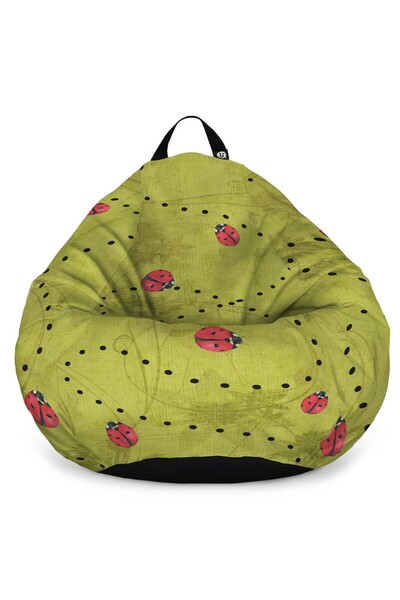 Updeco Fotoliu Puf Bean Bag tip para L, impermeabil, indoor/outdoor, sac inte...