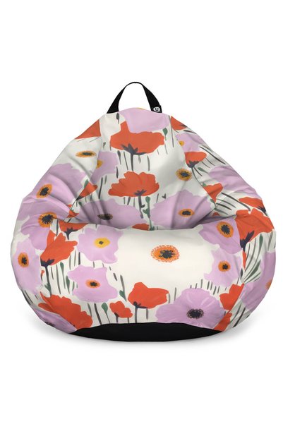 Updeco Fotoliu Puf Bean Bag tip XL, impermeabil, pentru interior/exterior, sa...